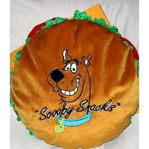  Scooby Doos Scooby Snacks Hamburger Pillow: Toys & Games