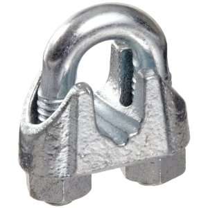 CM 86490 Malleable Wire Rope Clip, Steel, 3/8 Trade, 21 lbs Capacity 