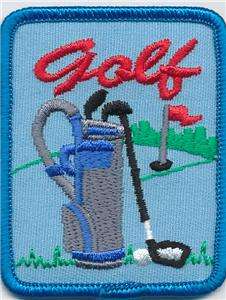 Girl Boy Cub GOLF BAG Patches Crests SCOUTS GUIDES  
