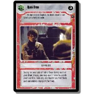  Star Wars CCG Dagobah Common Quick Draw: Toys & Games