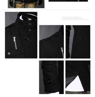2011 New Winter Korean Style Self cultivation Business Man Coat Jacket 