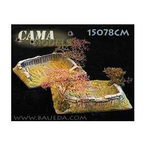  Cama Scenics (15mm WWII) Large Fortified Emplacements 