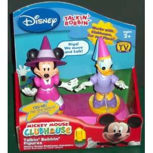   Talkin Bobbin Dress Up Minnie Mouse & Daisy Duck: Toys & Games