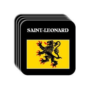 Nord Pas de Calais   SAINT LEONARD Set of 4 Mini Mousepad Coasters