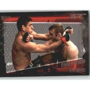  2010 Topps UFC Trading Card # 87 Paulo Thiago (Ultimate Fighting 