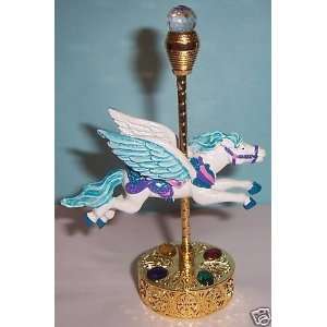  Spoontiques Pewter Carousel Flying Horse Pegasus 