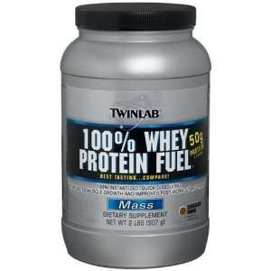  Twinlab 100% Whey Protein Fuel, Chocolate Surge, 2 Pound 