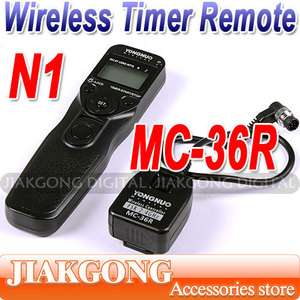   MC 36R/N1 Wireless Timer Remote for NIKON D700 D3s D3x D300S D300 D200
