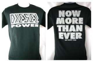 Kevin Nash Diesel Power Big Daddy Cool Black T shirt New  