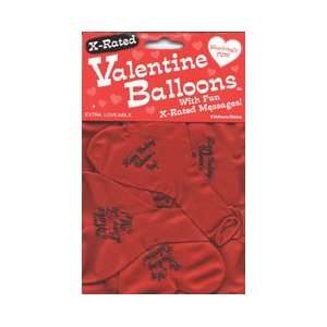  Valentine   X Rated Day Heart Shaped Balloons Health 