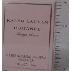 Ralph Lauren Romance Always Yours Elixir De Parfum Spray 1oz 30mll