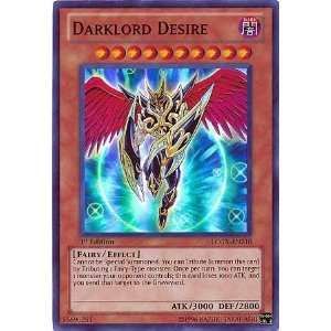   Single Card Darklord Desire LCGX EN210 Super Rare Toys & Games