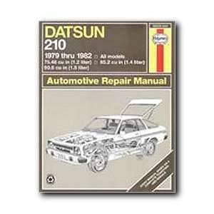  Haynes Datsun 210 (79   82) Repair Manual Automotive