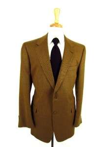 mens rust brown herringbone DANIEL CREMIEUX jacket blazer sport coat 