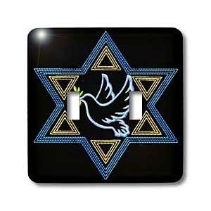 Lee Hiller Designs Judaica Gifts   Star Of David Peace Dove   Light 