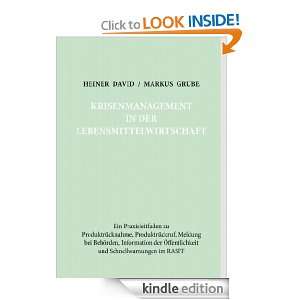   German Edition) Heiner David, Markus Grube  Kindle Store
