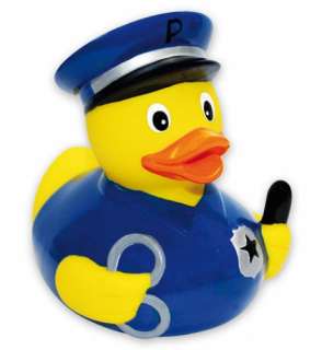 RUBBER DUCKIE   POLICE OFFICER DUCK (Handcuffs)  