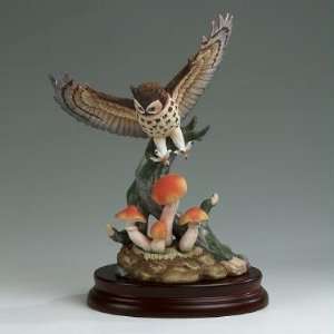  Andrea by Sadek Great Horned Owl Figurine: Home & Kitchen