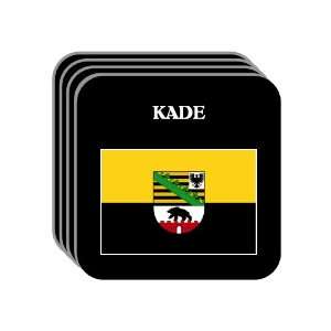  Saxony Anhalt   KADE Set of 4 Mini Mousepad Coasters 