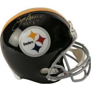 Joe Greene Autographed Helmet  Details: Pittsburgh Steelers, HOF 87 