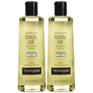 Neutrogena Body Oil, Fragrance Free, 8.5 oz, 2 ct (Quantity of 3)