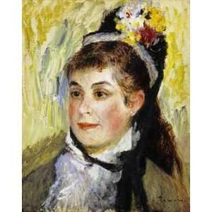 Portrait De Madame Edmond Renoir Pierre Auguste Renoir. 12.00 inches 
