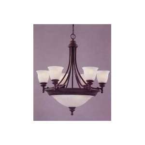 Murray Feiss Neo Classic Collection 9 Light Chandelier 