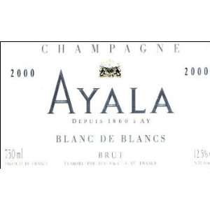  2000 Ayala Blanc de Blancs Brut 750ml Grocery & Gourmet 