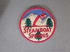 NEW/OLD STOCK UNIFORM PATCH/ Steamboat Springs Skiing
