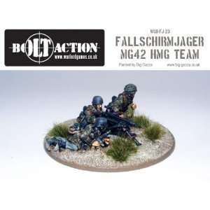   Bolt Action WWII   German Fallschirmjager MG 42 + Crew Toys & Games