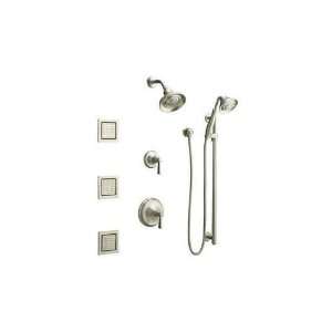  Bancroft Double Handle Shower System In Brushed Nickel 