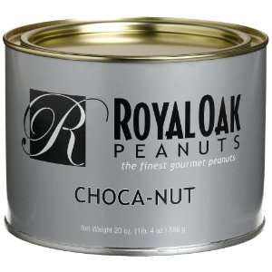 Royal Oak Gourmet Chocolate Covered Peanuts, 20 Ounce Tin  