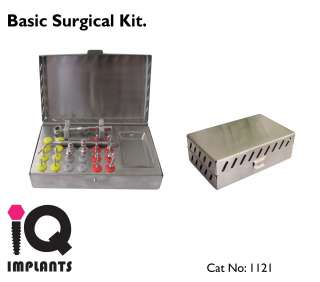 Basic Surgical Kit.Dental Implants   Implant.Instruments.Sterilization 