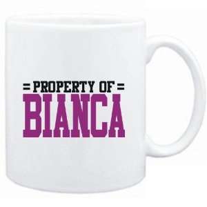    Mug White  Property of Bianca  Female Names: Sports & Outdoors