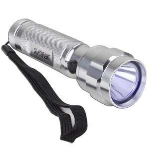  1 Watt LED Stainless Steel Flashlight (Silver)