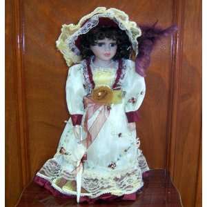  Collectors Choice Genuine Fine Bisque Porcelain Classical Doll 