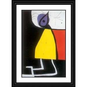 Dona En La Nit, 1973 by Joan Miro   Framed Artwork: Home 