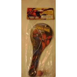  SPIDERMAN BIRTHDAY PARTY FAVOR PADDLE BALL (STYLES /COLORS 