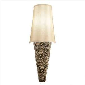  Rococo Wall Sconce in Antique Gold: Home Improvement
