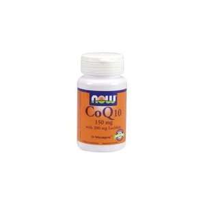  CoQ10 by NOW Foods   (150mg   30 Vegetarian Capsules 