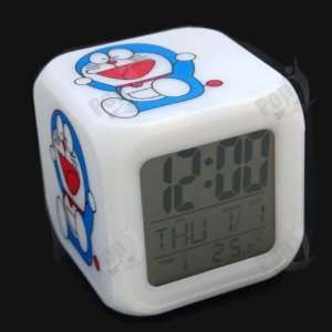   Doraemon 7 Color LED Change Digital Alarm Clock D02: Everything Else