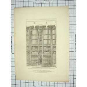   1808 Henry Vii Chapel Architecture Britton Engraving