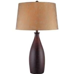  Roana Dark Brown Table Lamp: Home Improvement