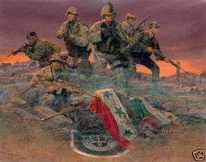 Strength and Honor James Dietz Military Art Artist Proof   5th 
