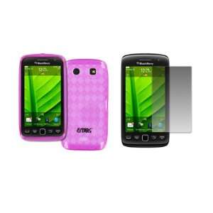  EMPIRE Hot Pink Diamonds Poly Skin Case Cover + Screen 