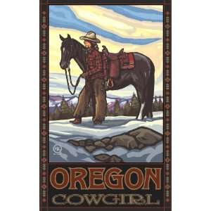  Northwest Art Mall Oregon Cowgirl Artwork by Paul A 