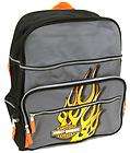 harley davidson backpack travel bag w flames logo expedited shipping