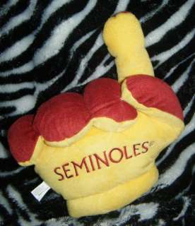 FSU Florida State University Seminoles Plush Hand #1  