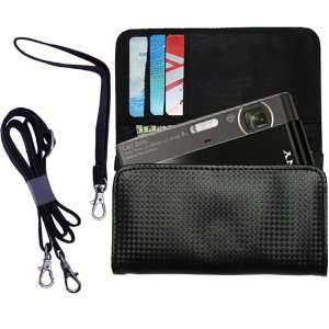  Black Purse Hand Bag Case for the Sony Cyber shot DSC T90 