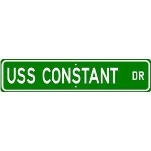  USS CONSTANT MSO 427 Street Sign   Navy Ship Gift Sailo 